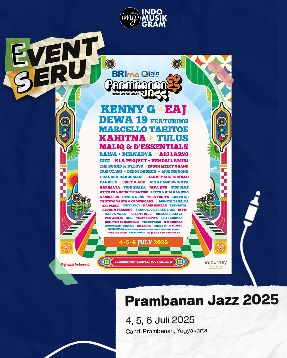 Prambanan jazz festival 2025