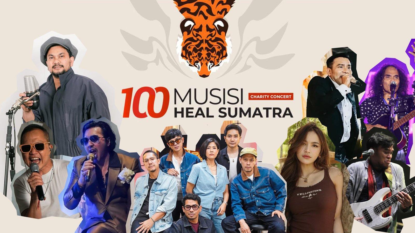 100 musisi heal sumatra