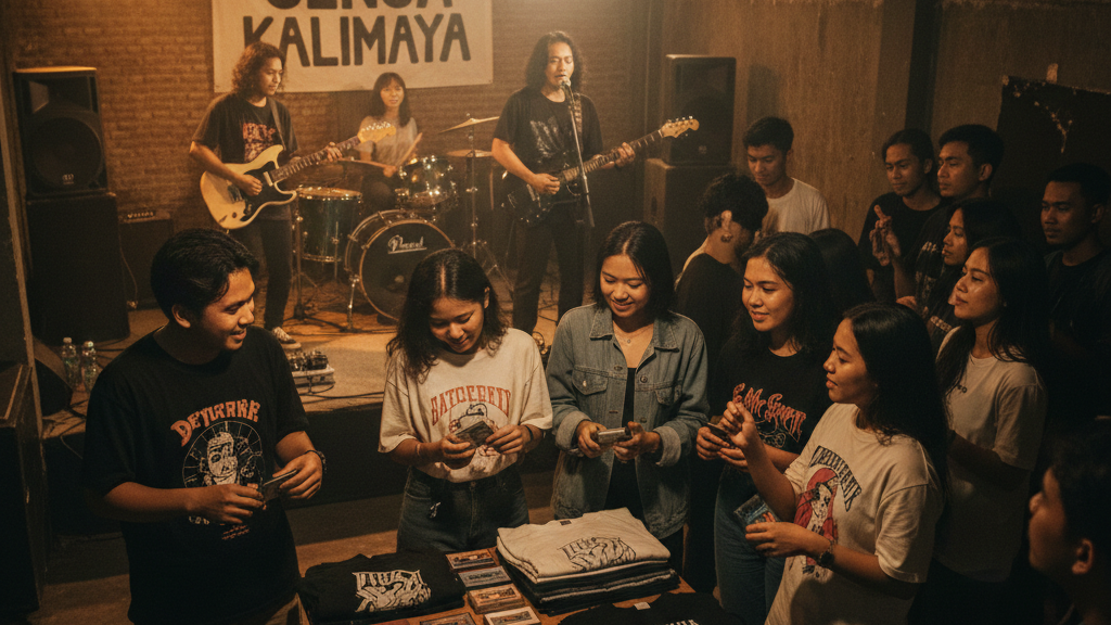 cara support musisi idola