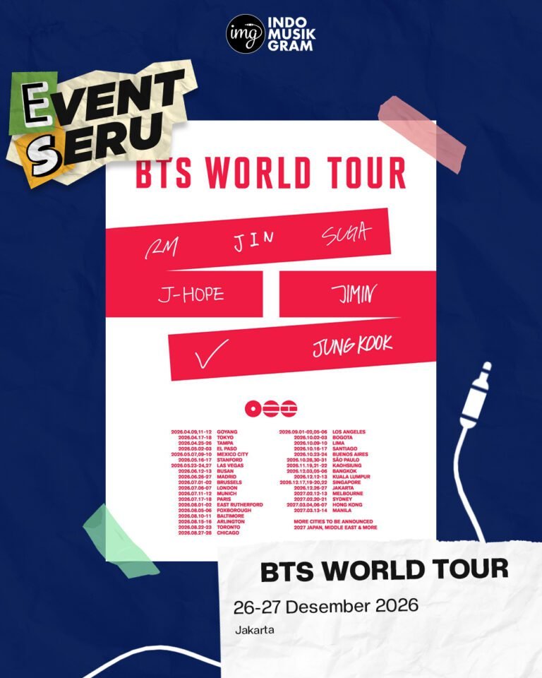 Tour Event BTS WORLD TOUR 2026 - Indomusikgram
