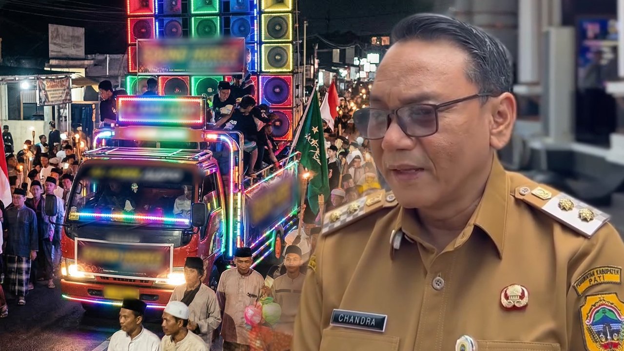 Bupati Pati Risma Ardhi Chandra takbir keliling sound horeg