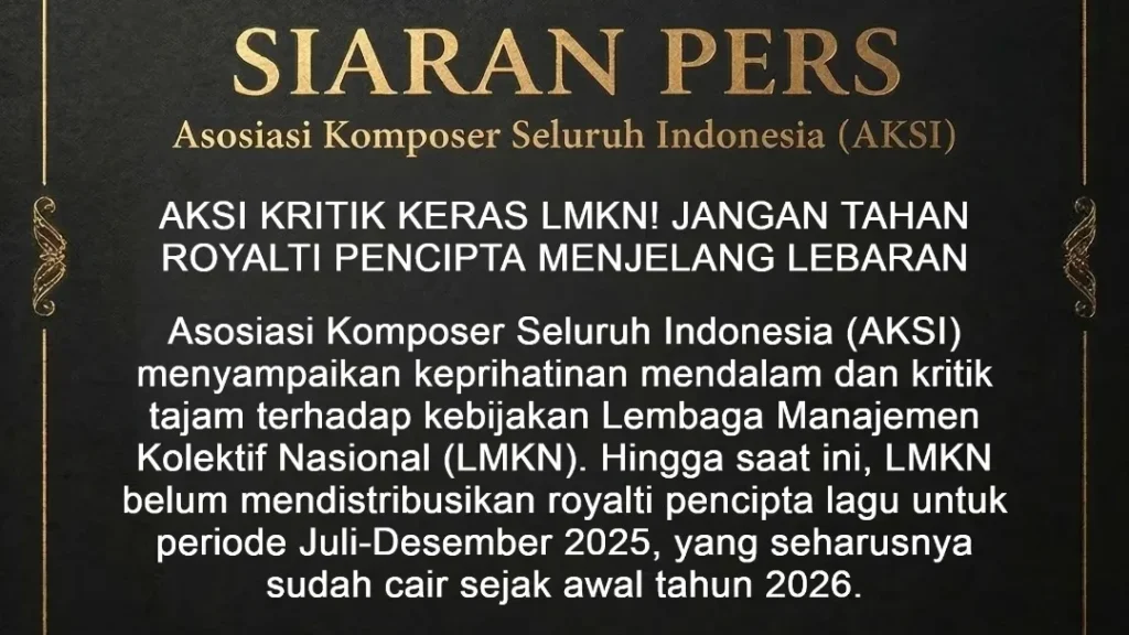 aksi kritik keras LMKN